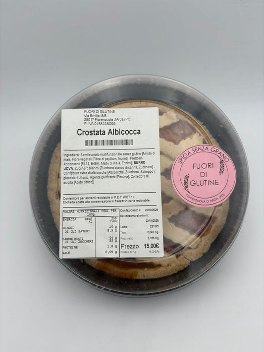 Crostata all'Albicocca 6/8 porz.