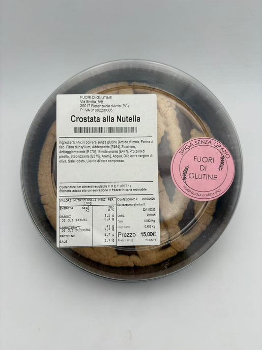 Crostata alla Nutella 6/8 porz.
